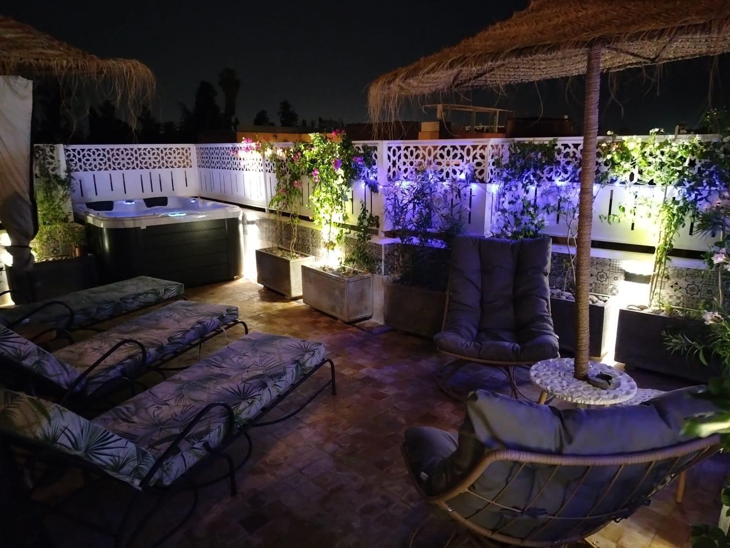 Riad & Spa Sous Le Soleil Chez Jerome Et Pamela Suite Africaine Marrakesh Buitenkant foto