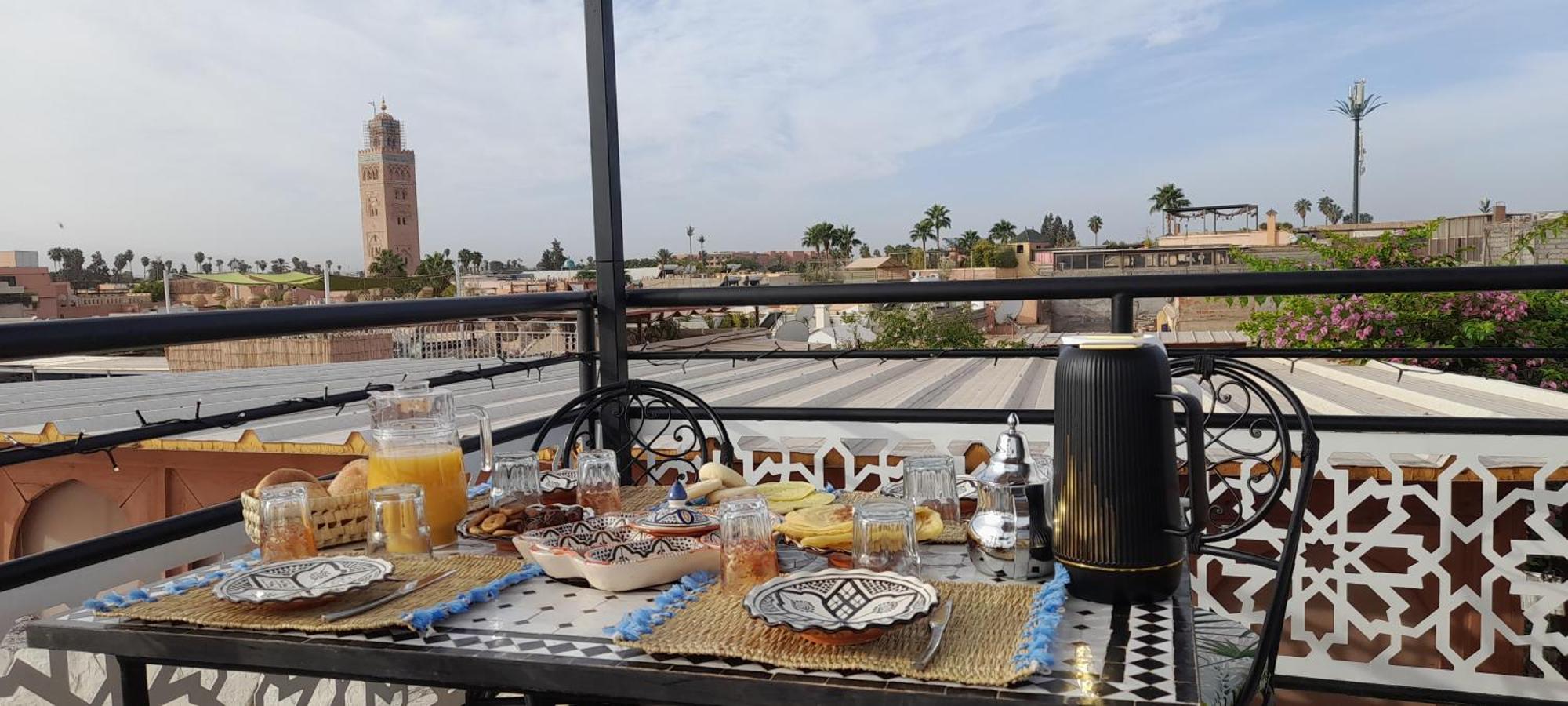 Riad & Spa Sous Le Soleil Chez Jerome Et Pamela Suite Africaine Marrakesh Buitenkant foto